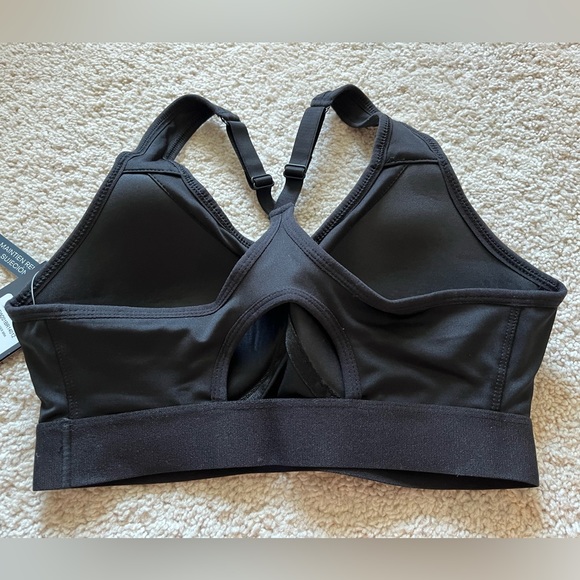 NWT Reebok Women's Challenger High Support Moisture Wicking Bra Black Size Small - Picture 6 of 6